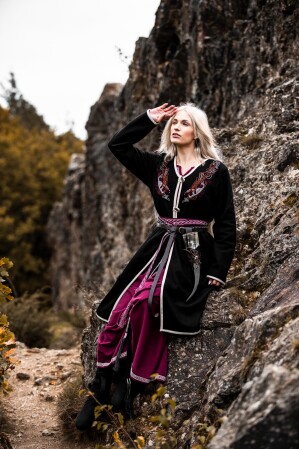 Viking Birka coat Skadi Black XXXL