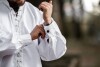 Camicia stringata "Dagwin" Bianco S