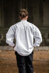 Lace-up shirt "Dagwin" White M