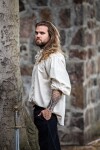 Laced shirt "Dagwin" Natural XXXL
