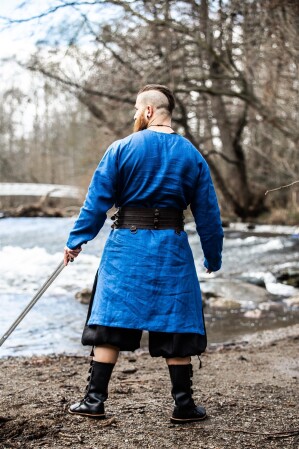 Túnica vikinga de lino "Halvar"
