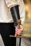 1252 Lederarmschiene "Ottar" mit Vegvisir-Prägung