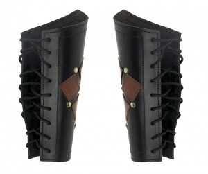 1255 Leather bracers "Orm"