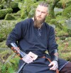 1255 Leather bracers "Orm"