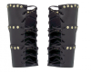 1259 Bracelet en cuir "Arn" avec rivets