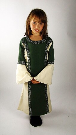 Prinzessinnenkleid mit Bordüre "Helena"