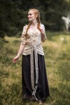 Kurzarm-Rüschenbluse "Bea"
