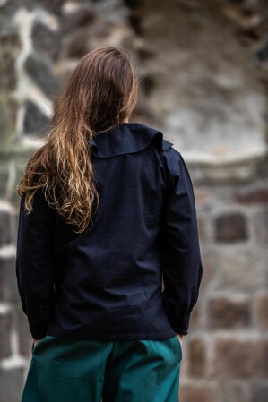 Rundkragenhemd "Athos"