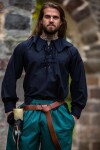 Rundkragenhemd "Athos"