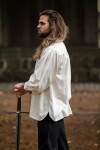 Camisa medieval en algodón grueso "Leopold"