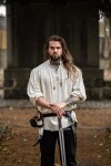 Camisa medieval en algodón grueso "Leopold"