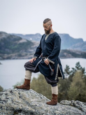 Tunika mit Bordüre "Halvor"