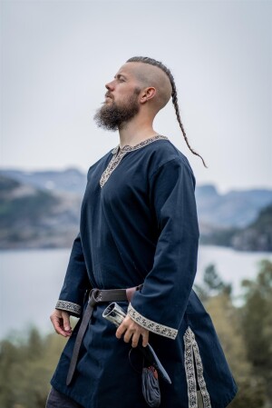 Tunika mit Bordüre "Halvor"