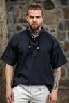 Chemise médiévale à manches courtes "Eric"
