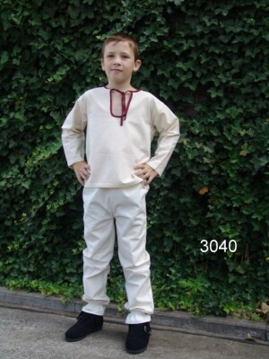 Pantaloni da bambino in cotone