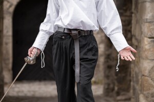 Pantalon large médiéval "Eckart"