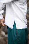 Round neck shirt "Athos" White S
