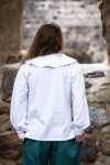 Round neck shirt "Athos" White S