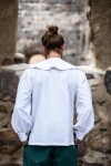 Round neck shirt "Athos" White S