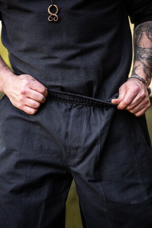 Pantalones "Tiago" con cordones de pierna
