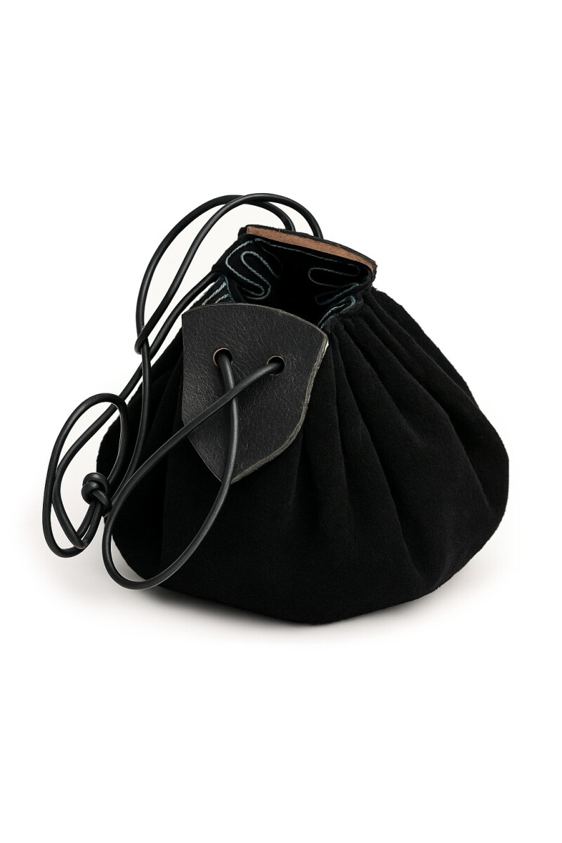 Lederbeutel "Hug" aus Veloursl box