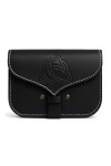 Borsa da cintura in pelle vichinga "Hulda" con nodo celtico