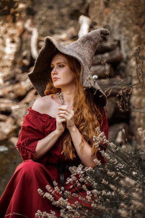 Sombrero de bruja "Glinda"