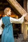 Abito medievale in cotone "Ilse"
