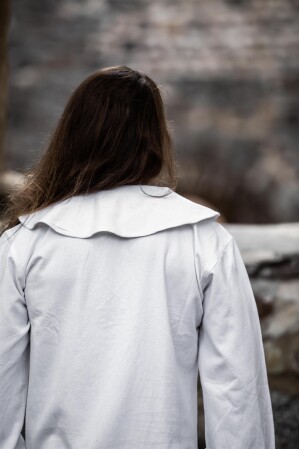 Camisa de cuello Rojoondo "Athos" Blanco XXL