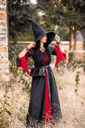 Vestido con mangas de trompeta "Larissa"