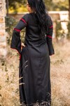 Vestido con mangas de trompeta "Larissa"