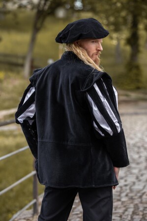 Landsknechtjacke mit geschlitzten Ärmeln "Brandolf"