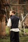 Gilet in cotone tessuto a mano "Irvin"