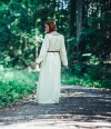 Strapless viking apron "Bua"