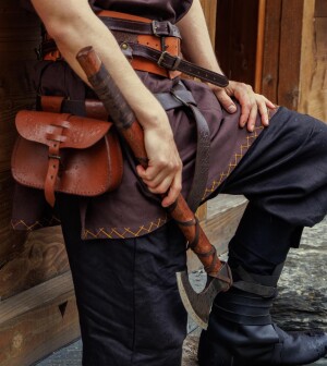 Tunique viking à manches courtes "Harbard"