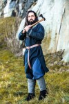 Wikinger Tunika "Snorri" mit Urnes-Stil Handstickerei