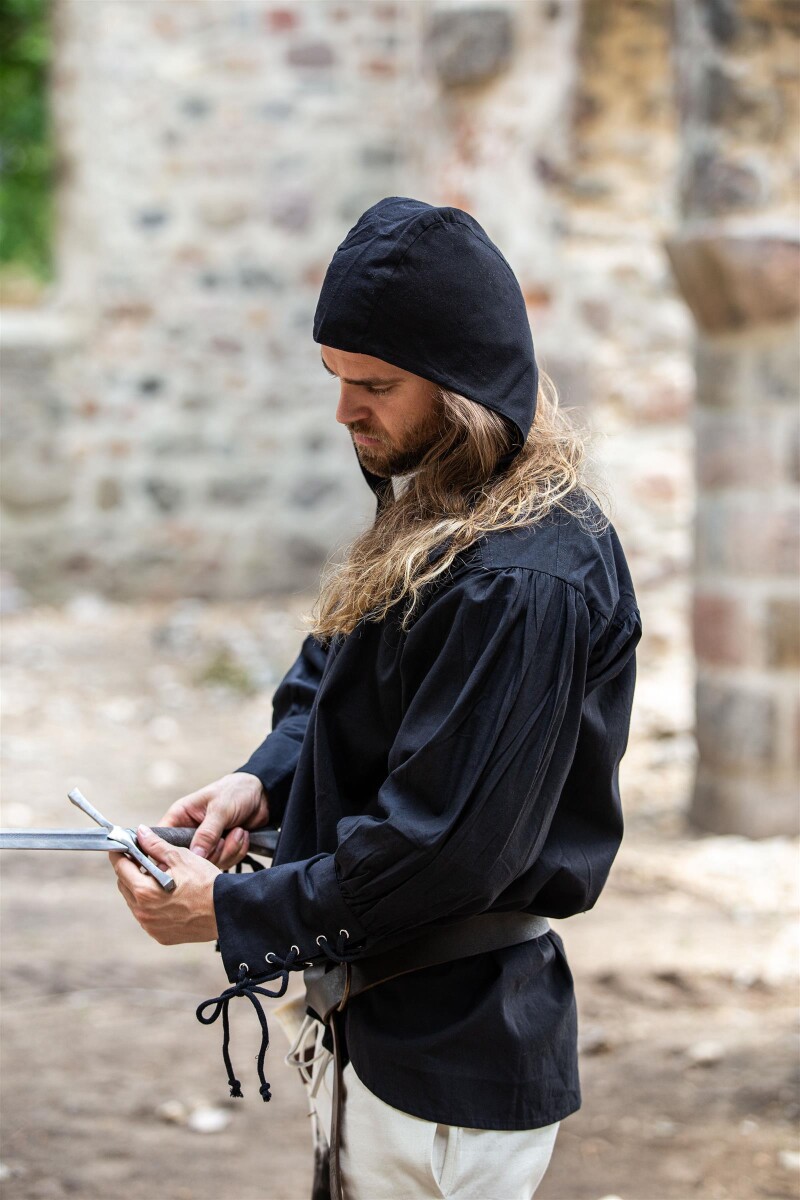 Haube Michel in Leinenoptik box