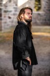 Camicia pirata increspata "Dracula"