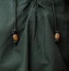 Typisches Mittelalter Stehkragen-Schnürhemd "Friedrich" Grün XXXL