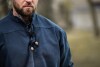 Camisa medieval "Ansbert" Azul S