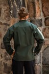 Mittelalterhemd "Ansbert" Grün XXXL