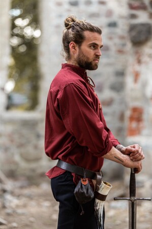 Camisa Medieval "Ansbert" Roja S