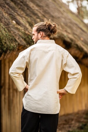 Chemise médiévale "Ansbert" Ècru M