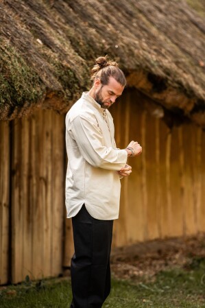 Medieval Shirt "Ansbert" Natural XXXL