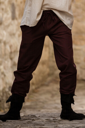 Pantaloni medievali "Arvo" Marrone scuro XXL