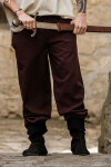 Pantaloni medievali "Arvo" Marrone scuro XXL