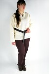 Mittelalterhose "Arvo" Dunkelbraun S