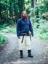 Pantalon viking avec laçage de jambe "Magnus" Ècru XXXL