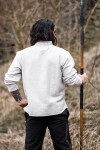Handgewebtes Baumwoll-Hemd "Ingolf" Grau S