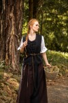 Cotton vest "Franziska" black S